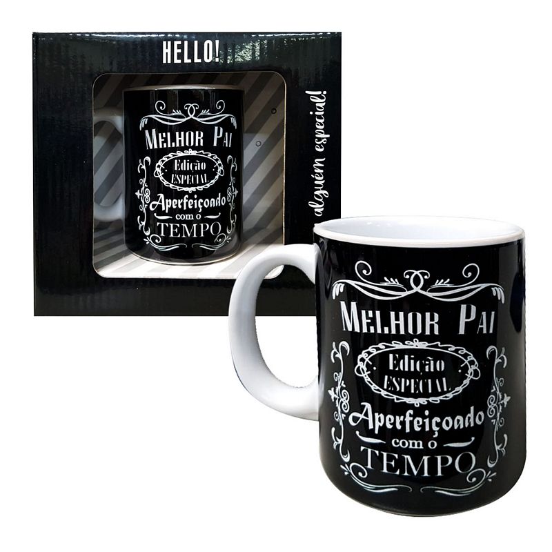 CANECA GM PAI EDICAO ESPECIAL P6-1 CANECA EXCLUSIVO MELHOR PAI, CANECA VOVO, VOVO, CANECA DECORADA PAI, CANECA PAPAI, PAI Cozinha
