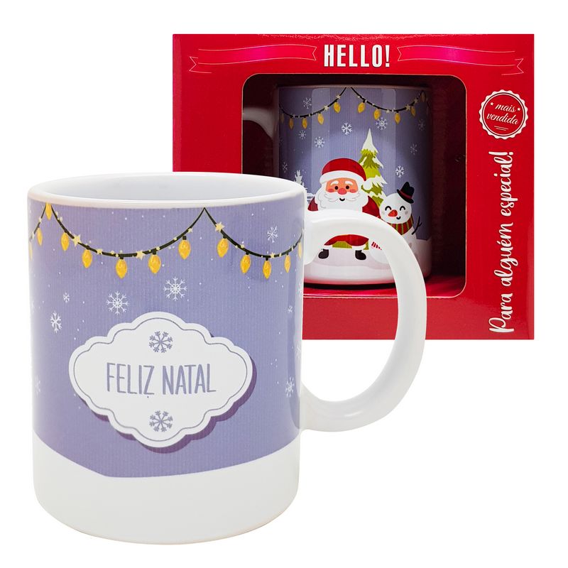 CANECA NATAL FELIZ NATAL EF4-1 CANECA FELIZ NATAL EF4-1, CANECA CERAMICA NATAL, CANECA NATAL, CANECA DECORATIVA NATAL, CANECA FELIZ NATAL, NATAL, CANECA Cozinha