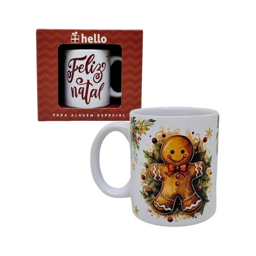 CANECA NATAL BISCOITO 330ML NAT-3 CANECA NATAL BISCOITO 330ML NAT-3, CANECA NATAL, CANECA BISCOITO, CANECA PRESENTE, CANECA DE CERAMICA, CANECA HELLO, CANECA, CANECA NATAL BISCOITO, NATAL Cozinha