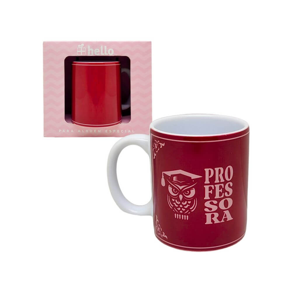 CANECA PROFISSAO GM PROFESSORA 330ML PR21-1 CANECA CERAM. PROFESSORA 330ML PR21-1, CANECA PROFESSORA, CANECA PRESENTE, CANECA DE CERAMICA, CANECA HELLO, CANECA, PROFESSORA Cozinha