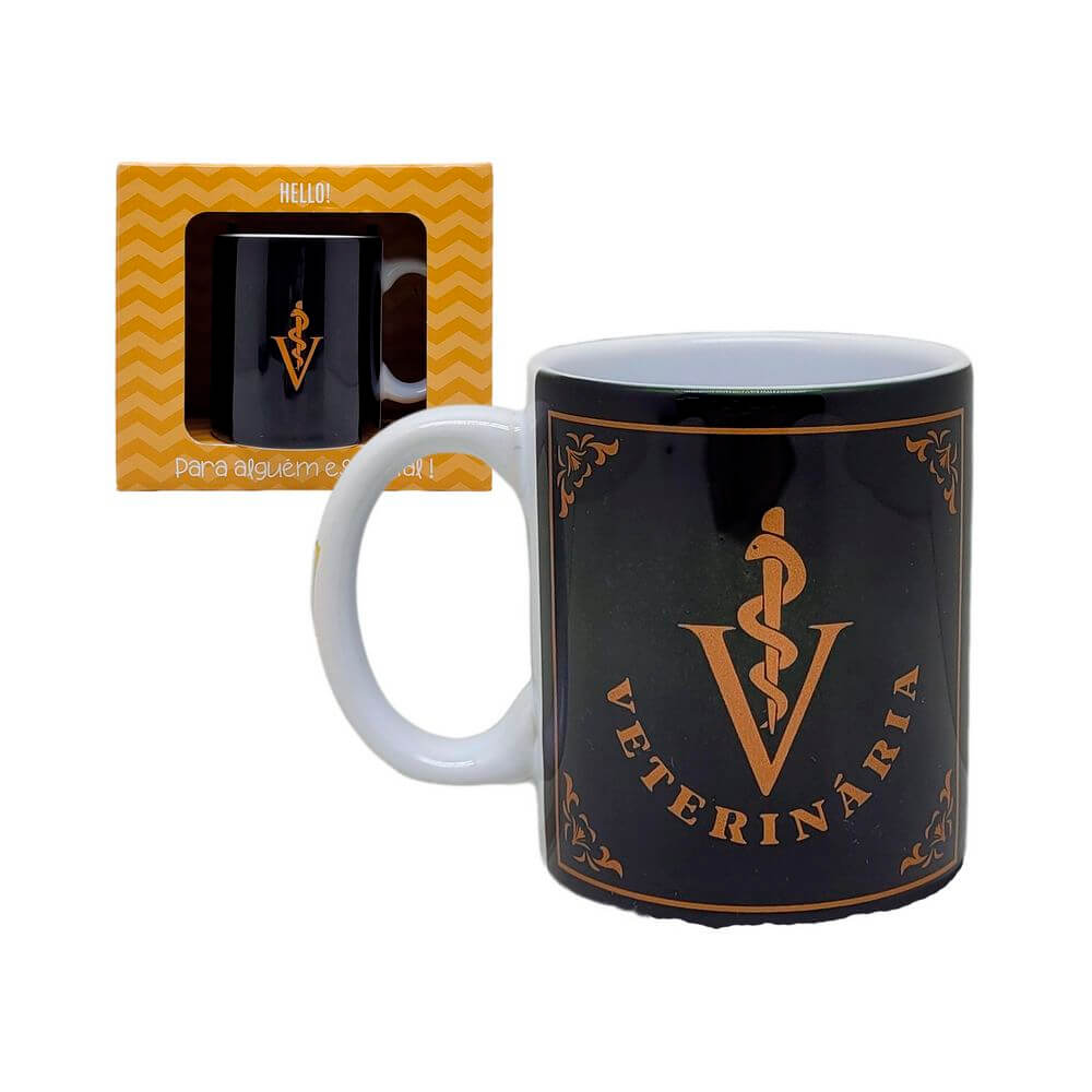CANECA PROFISSAO GM VETERINARIA 330ML PR32-1 CANECA VETERINARIA 330ML PR32-1, CANECA VETERINARIA, CANECA PROFISSOES, CANECA PRESENTE, CANECA DE CERAMICA, CANECA HELLO, CANECA, VETERINARIA, PROFISSOES Cozinha