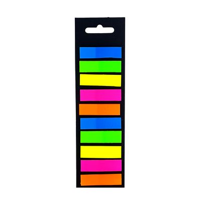 POSTITE NEON SETAS 19X6CM MJ-Y21684-4 CARTELA DE BLOCOS DE ANOTACAO BLOCO DE ANOTACAO BLOQUINHO MINI BLOQUINHO DE ANOTACAO BLOCO DE PAPEL-Material Escolar e Papelaria