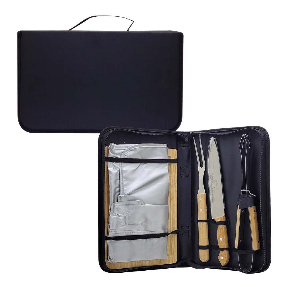 KIT P/ CHURRASCO 5 PCS 143223 KIT P/ CHURRASCO 5 PCS 143223, KIT CHURRASCO 5PCS, KIT CHURRASCO COMPLETO, KIT CHURRASCO, JOGO CHURRASCO, CHURRASCO Cozinha