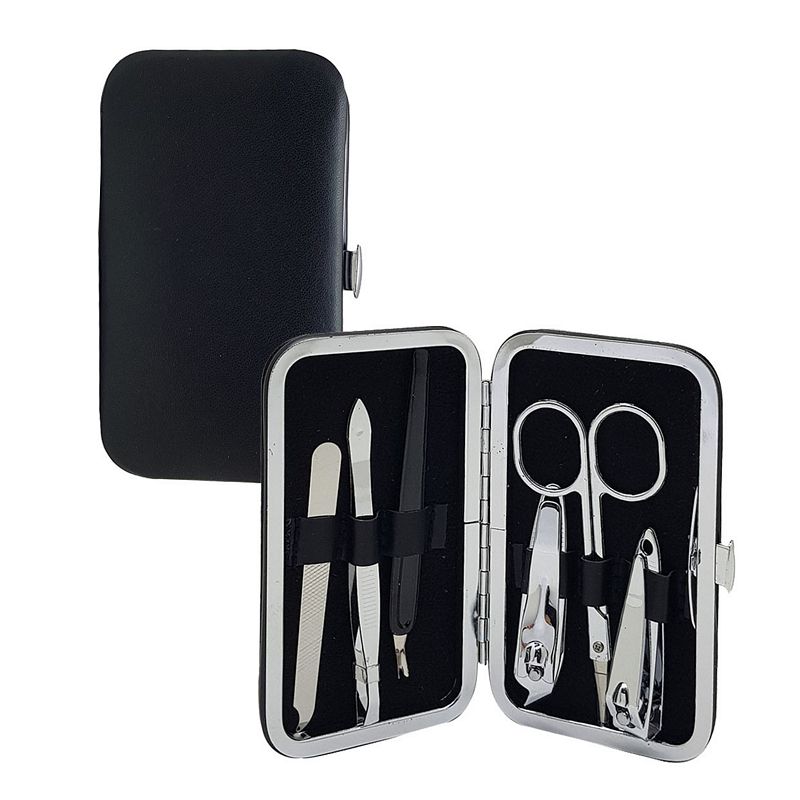 KIT MANICURE 6PCS 143316P KIT MANICURE, CORTADOR UNHA, TESOURINHA UNHA Beleza & Saude