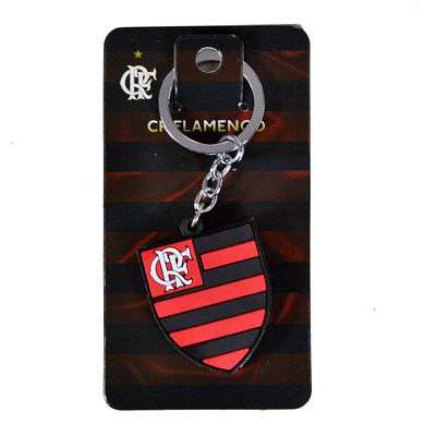 CHAVEIRO DE METAL FLAMENGO KF005-5-Times de Futebol