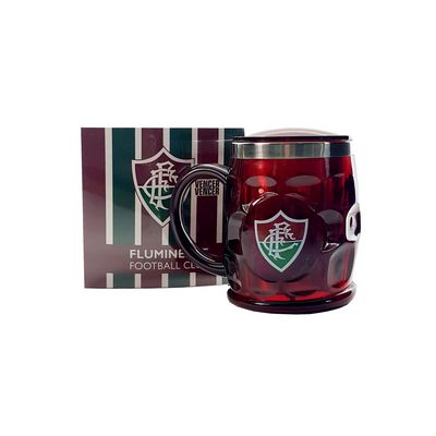 CANECA TERMICA CRISTAL COLOR FLUMINENSE QH021AZ-6 CANECAL CRISTAL DO FLUMINENSE Times de Futebol