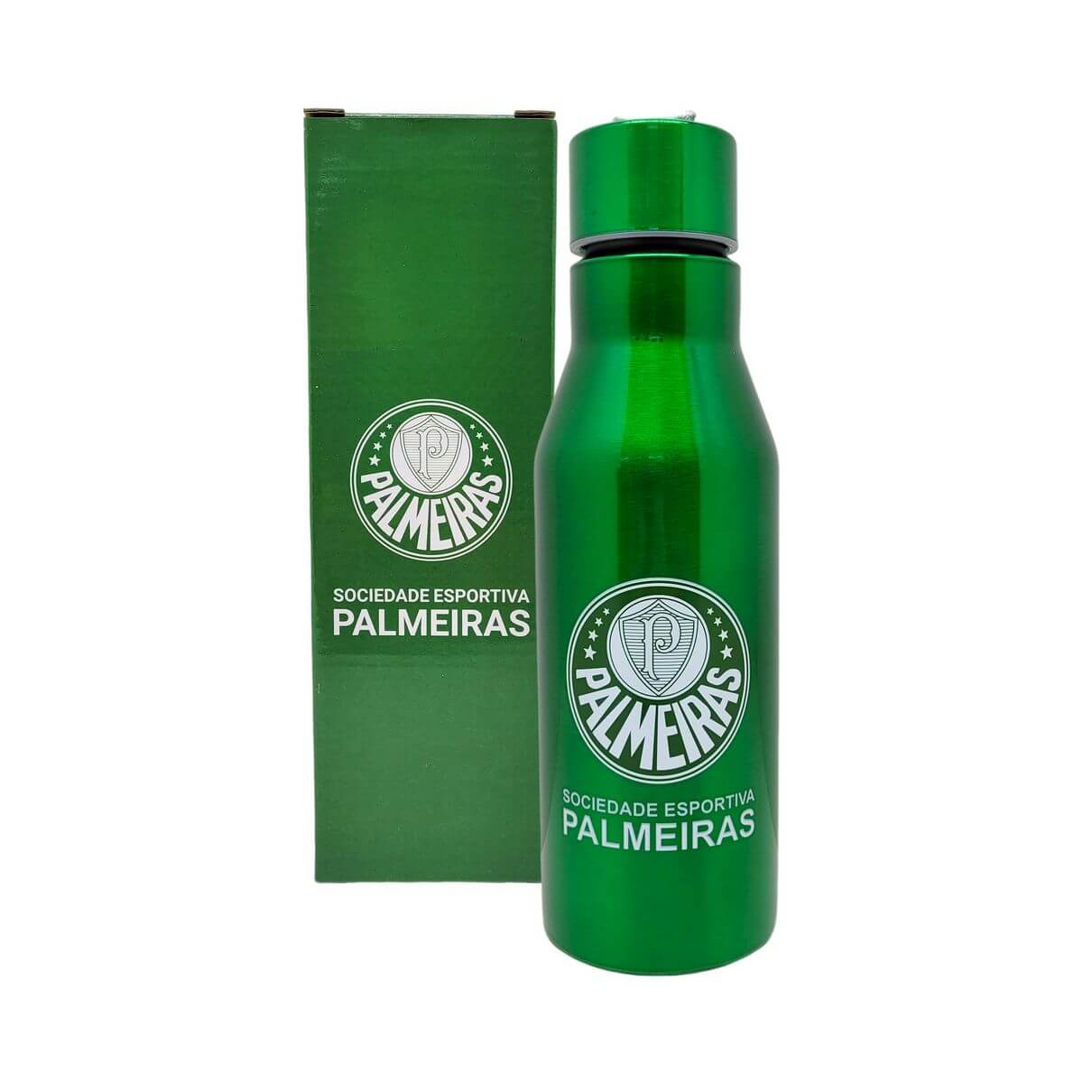 GARRAFA INOX 600ML PALMEIRAS QH080-3 GARRAFA INOX 600ML PALMEIRAS QH080-3, GARRAFA, GARRAFA INOX, 600ML, PALMEIRAS, FUTEBOL, PRESENTE Times de Futebol