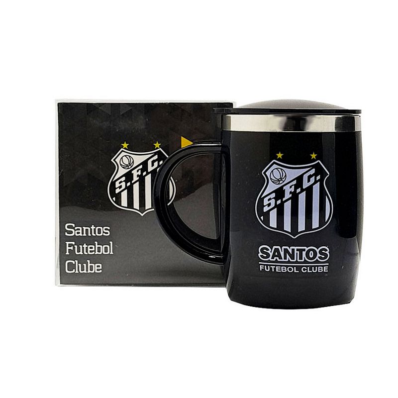 CANECA TERMICA INOX SANTOS QH002A-4/B-4 Times de Futebol