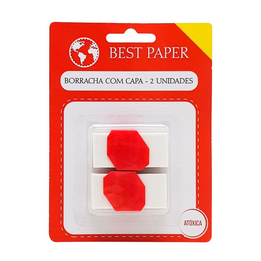 BORRACHA C/ CAPA 2PCS AM1196 BORRACHA C/ CAPA 2PCS AM1196, BORRACHA COM CAPA 2PCS, BORRACHA COM CAPA BEST PAPER, BORRACHA COM CAPA, BORRACHA BEST PAPER, BORRACHA ESCOLAR, BORRACHA Material Escolar e Papelaria