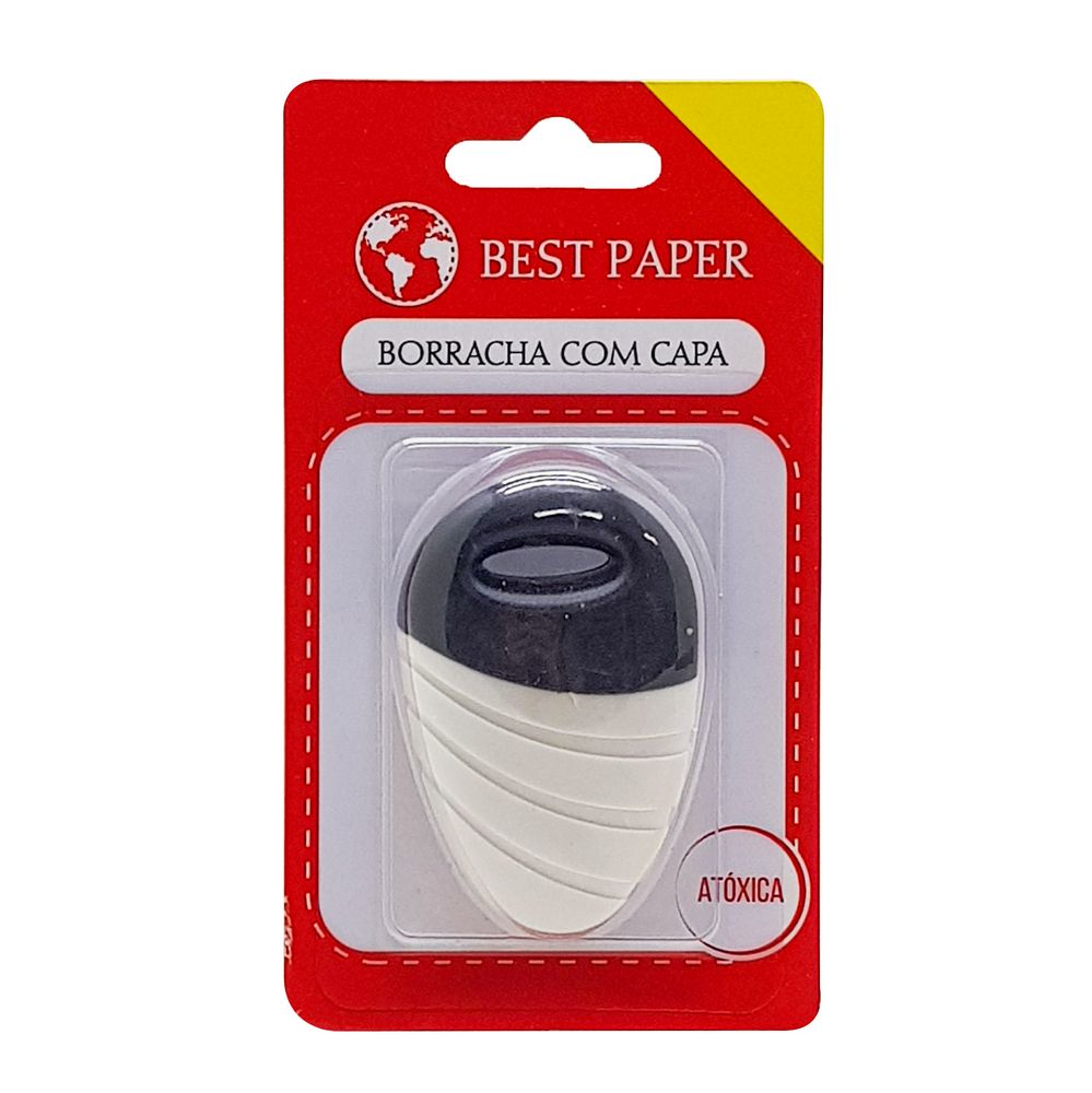 BORRACHA C/ CAPA AM1199 BORRACHA C/ CAPA AM1199, BORRACHA COM CAPA, BORRACHA BEST PAPER, BORRACHA ESCOLAR, BORRACHA Material Escolar e Papelaria