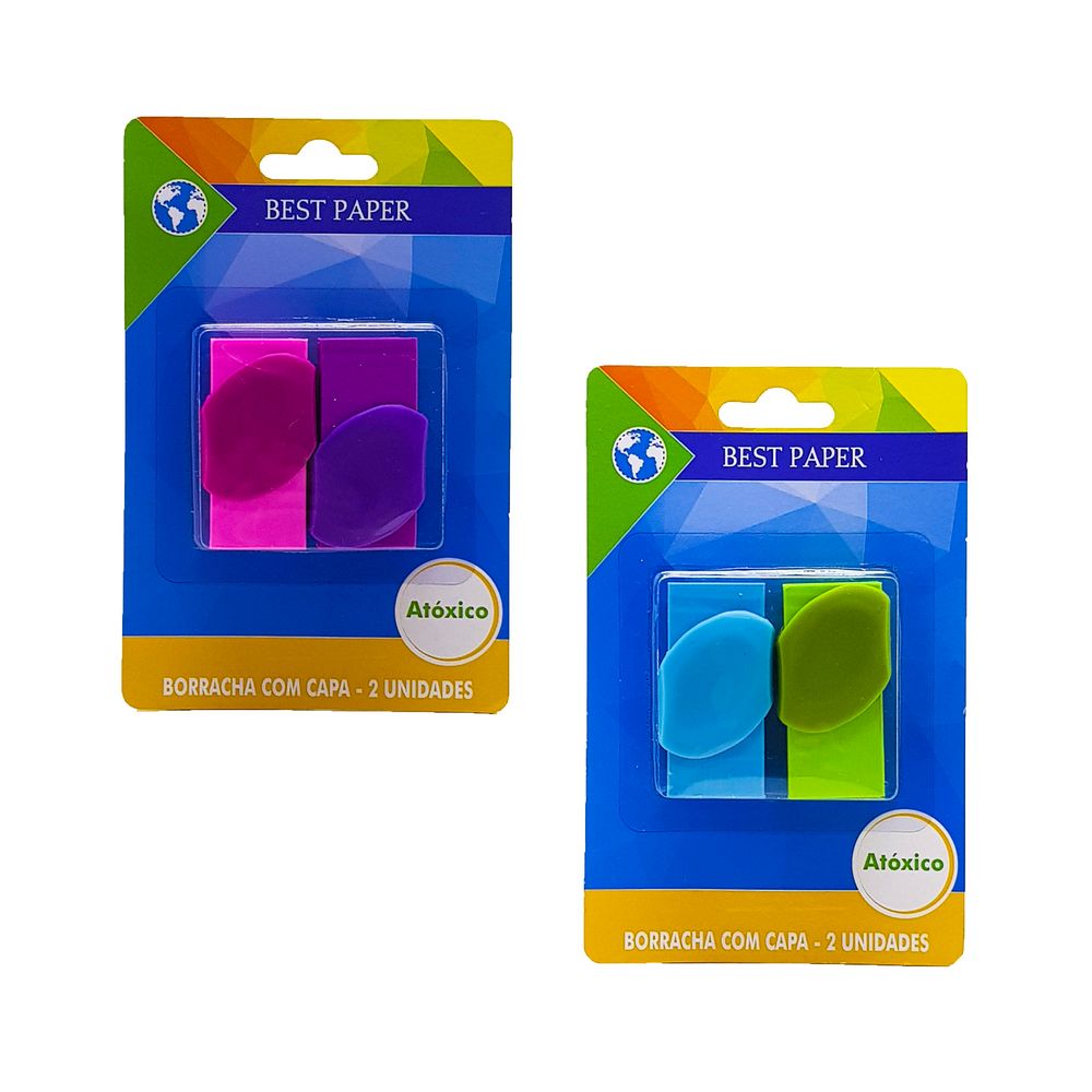 BORRACHA C/ CAPA 2PCS AM1200 BORRACHA C/ CAPA 2PCS AM1200, BORRACHA COM CAPA 2PCS, BORRACHA COLORIDA COM CAPA, BORRACHA COLORIDA, BORRACHA COM CAPA, BORRACHA ESCOLAR, BORRACHA Material Escolar e Papelaria
