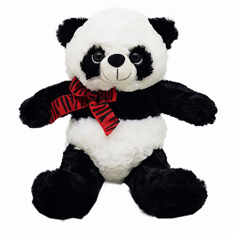PELUCIA PANDA C/ LACO P FE6938 URSO PELUCIA, URSO PELUCIA PANDA, BICHO PELUCIA, PELUCIA, PANDA Brinquedos