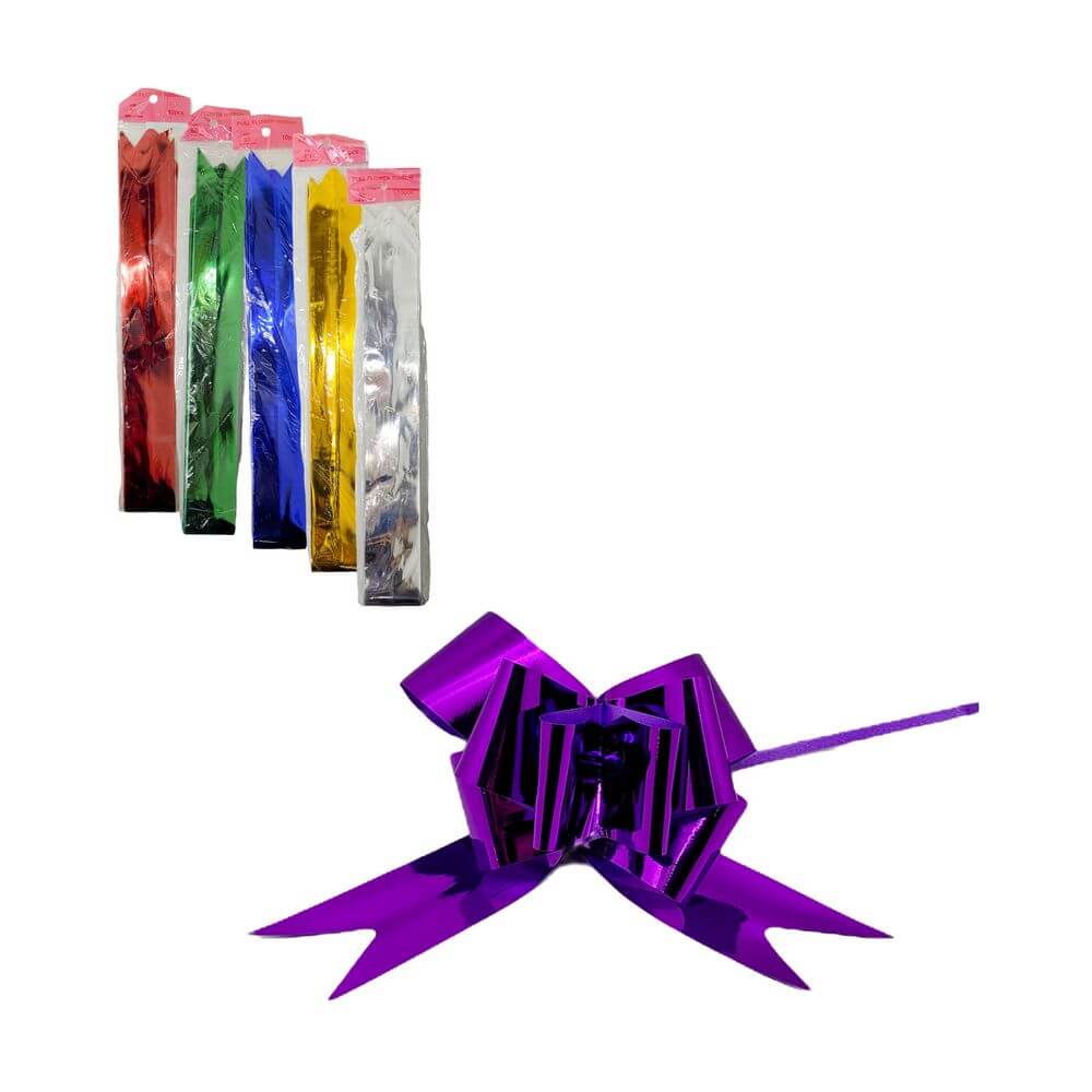 LACO PRONTO METAL 50MM C/10 PCS LMM-50 LACO PRONTO METAL 50CM LMM-50, LACO, LACO PRONTO, LACO 50CM, LACO METALICO, PRESENTE, LACO PARA PRESENTE Decoracao e Presentes