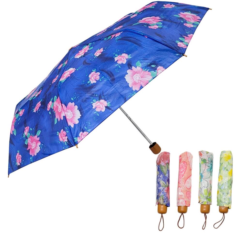 GUARDA CHUVA FLORIDO PQ 3958M GUARDA CHUVA FLORIDO PQ 3958M, GUARDA CHUVA DECORADO CABO MADEIRA, GUARDA CHUVA DECORADO, GUARDA CHUVA CABO MADEIRA, GUARDA CHUVA BOLSA, GUARDA CHUVA-Guarda-chuva