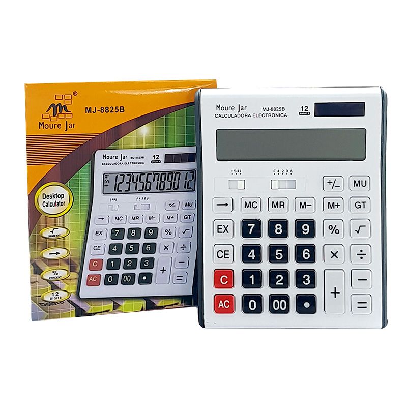 CALCULADORA 12 DIGITOS MJ-8825B CALCULADORA ELETRONICA, CALCULADORA 12 DIGITOS, CALCULADORA ELETRONICA MJ-8825B Material Escritório