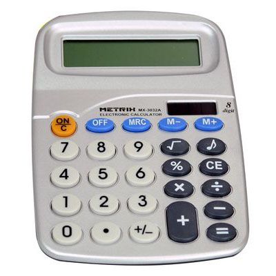 CALCULADORA 8DIG MJ-3032A Material Escritório