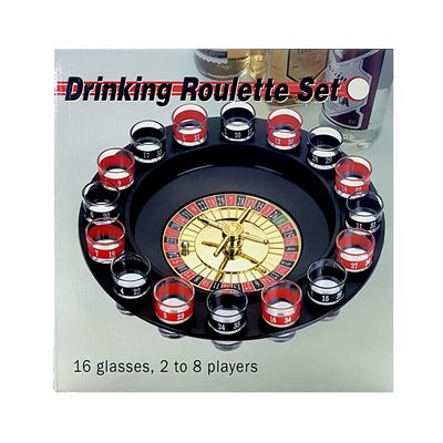 JOGO ROLETA  C/16 COPOS MY-16 JOGO ROLETA DRINK, JOGO BEBIDAS, JOGO SHOT Brinquedos