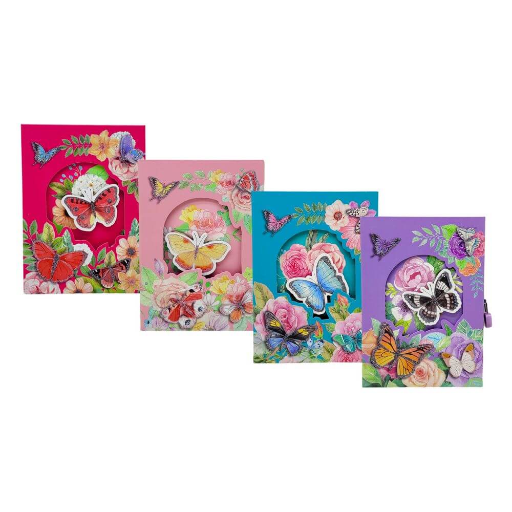 DIARIO C/ CADEADO BJ-2203 DIARIO C/ CADEADO BJ-2203, DIARIO, DIARIO COM CADEADO, DIARIO BORBOLETA, DIARIO COM CADEADO BORBOLETA, PAPELARIA Material Escolar e Papelaria