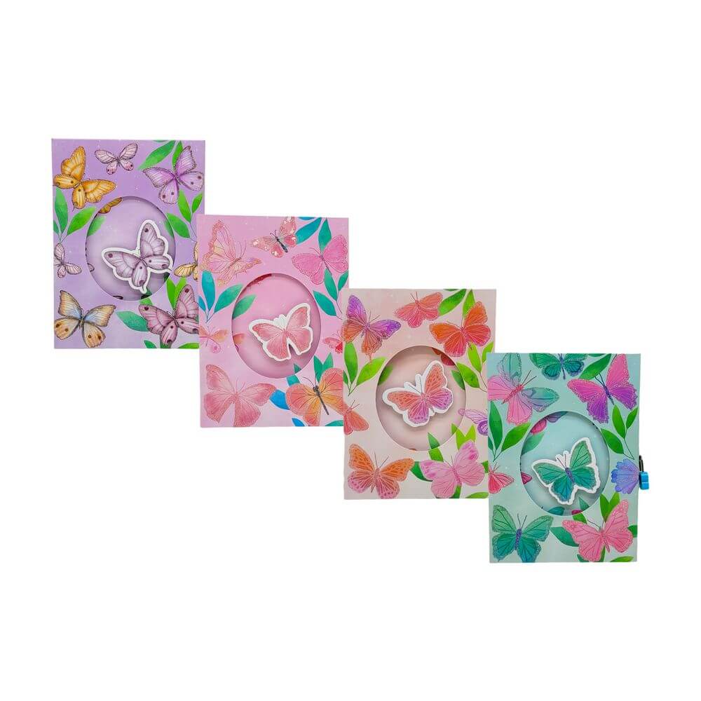 DIARIO C/ CADEADO BJ-2207 DIARIO C/ CADEADO BJ-2207, DIARIO, DIARIO COM CADEADO, DIARIO BORBOLETA, DIARIO COM CADEADO BORBOLETA, PAPELARIA Material Escolar e Papelaria