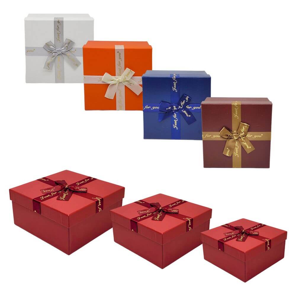 CAIXA P/ PRESENTE QUADRADA 3 PCS 3204T-5 CAIXA P/PRES. QUADRADA 3 PCS 3204T-5, CX, CAIXA, PRESENTE, CAIXA DE PRESENTE, EMBALAGEM, EMBALAGEM PARA PRESENTE Decoracao e Presentes