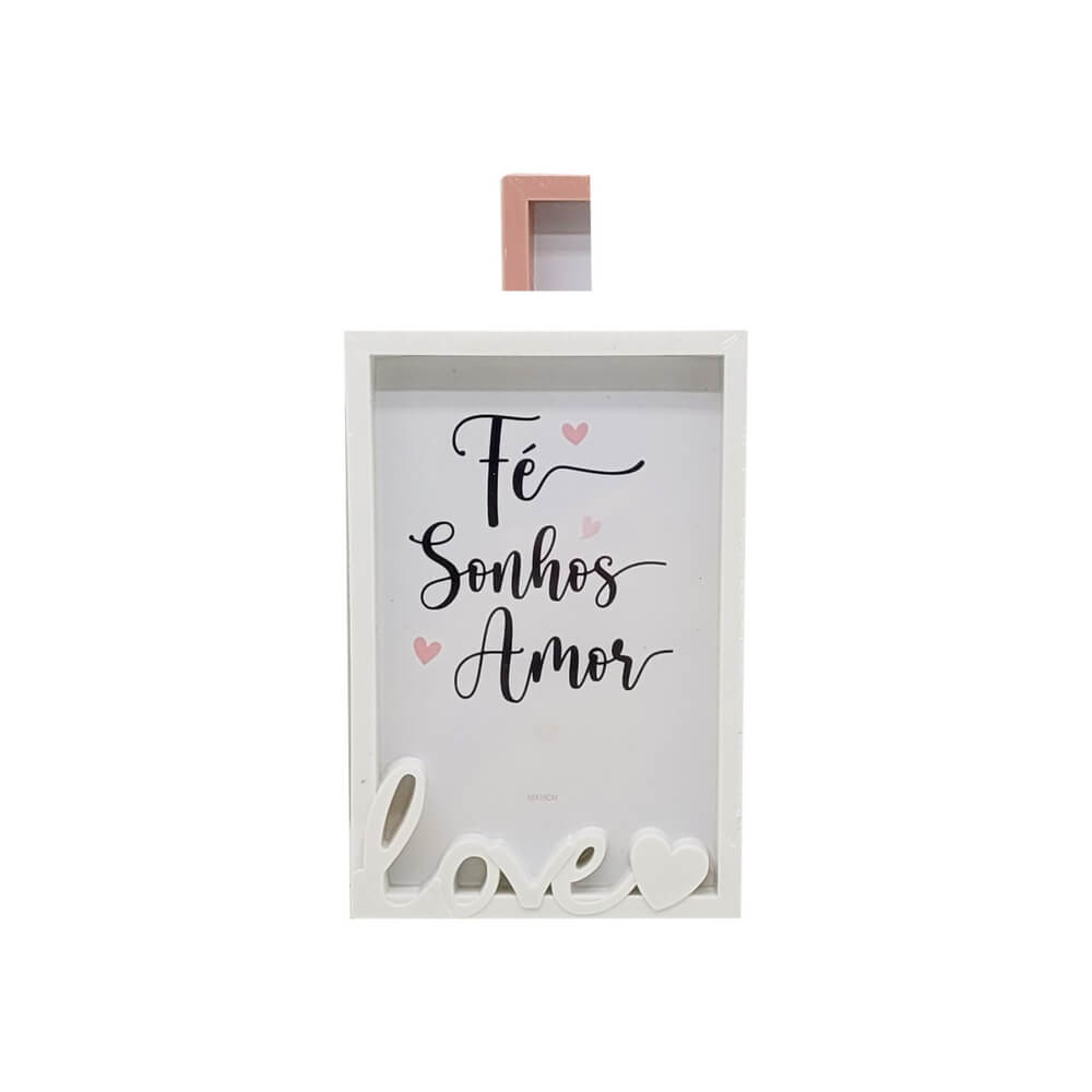 P. FOTO 3D AMOR 10X15 LOVE PR20446 P. FOTO PLASTICO 10X15 LOVE PR20446, PORTA FOTO, PORTA RETRATO, FOTO, RETRATO, FOTO LOVE, FOTO AMOR, RETRATO LOVE, RETRATO AMOR, FOTO 10X15, RETRATO 10X15 Fotografia