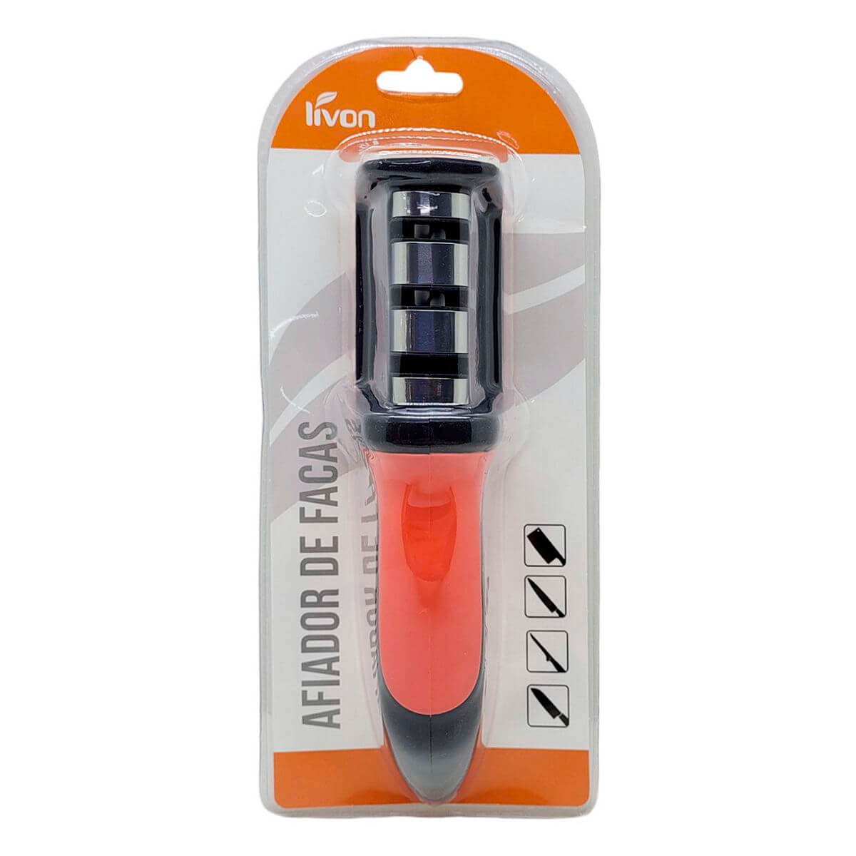 AFIADOR DE FACAS INOX 6183 AFIADOR DE FACAS INOX 6183, AFIADOR DE FACAS, AFIADOR INOX, COZINHA Cozinha