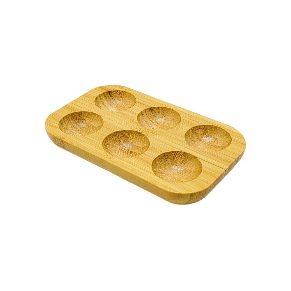 PORTA OVOS BAMBU P/6 OVOS 6520 BANDEJA BAMBU P/6 OVOS 6520, BANDEJA, BANDEJA DE BAMBU, BANDEJA PARA OVOS, 6 OVOS, PORTA OVOS, COZINHA Cozinha
