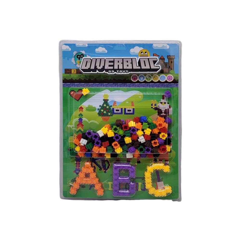 BLOCOS DIVERBLOC 39CM TOYS-25078 BRINQUEDO DIVERBLOC TOYS-25078, DIVERBLOC, BRINQUEDO DIVERBLOC, BLOCOS DE MONTAR, DIVERBLOC ENGRENAGENS, BRINQUEDOS Brinquedos
