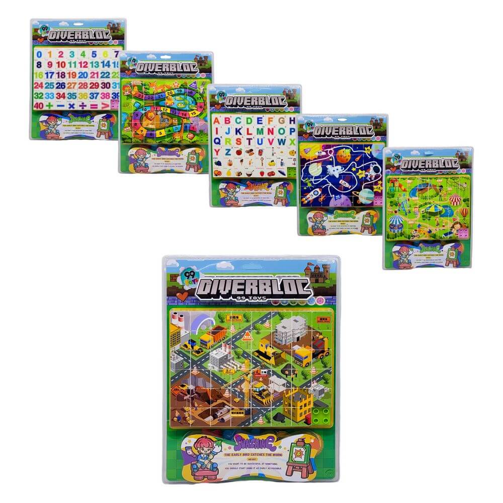 BLOCOS DIVERBLOC 39CM TOYS-25083 BRINQUEDO DIVERBLOC TOYS-25083, DIVERBLOC, DIVERBLOC TOYS, BRINQUEDO DIVERBLOC, DIVERBLOC FIGURAS, BRINQUEDOS Brinquedos