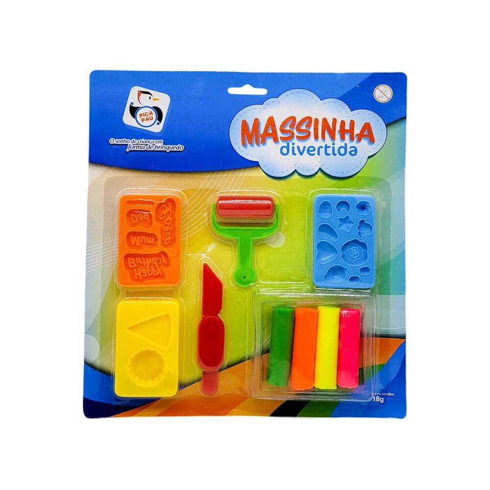 KIT MASSINHA NA CARTELA 9PCS PI3235 MASSINHA P/ MODELAR 9PCS PI3235, BRINQUEDOS, MASSINHA, MASSINHA PARA MODELAR, MASSINHA DIVERTIDA Brinquedos