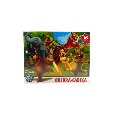 QUEBRA CABECA 60PCS FRIENDS 2971 QUEBRA-CABECA 60PCS Brinquedos