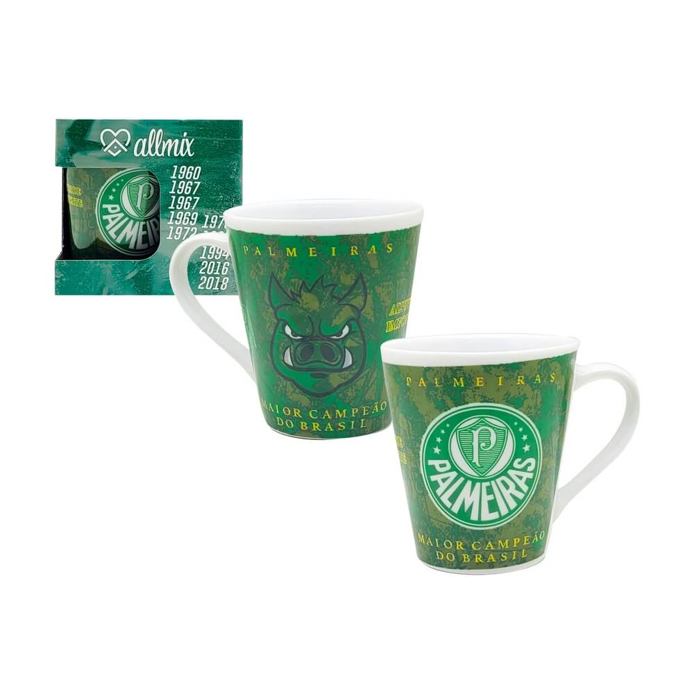 CANECA CERAMICA PALMEIRAS 290ML 22138 CANECA CERAMICA PALMEIRAS 290ML 22138, CANECA PORCELANA PALMEIRAS, CANECA PALMEIRAS ALLMIX, CANECA PALMEIRAS, CANECA VERDAO, CANECA TIME FUTEBOL, CANECA PORCELANA, CANECA, PALMEIRAS Times de Futebol