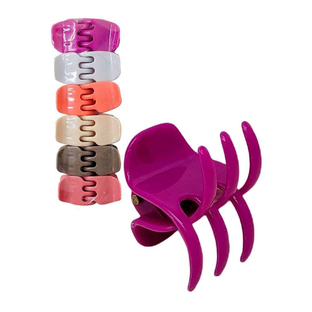 PIRANHA PLASTICO MIX PQ C/12PCS 202618 PIRANHA MIX COLOR PQ C/12PCS 202618, PIRANHA, PIRANHA DE CABELO, KIT PIRANHA, PIRANHA MIX COLOR, PIRANHA PEQUENA, CABELO, ARTIGOS COSMETICOS Beleza & Saude