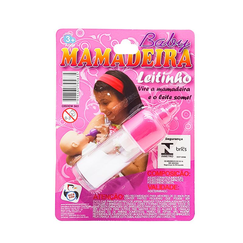 KIT PAPINHA MAMADEIRA LEITE 20X13CM 270/563 Brinquedos