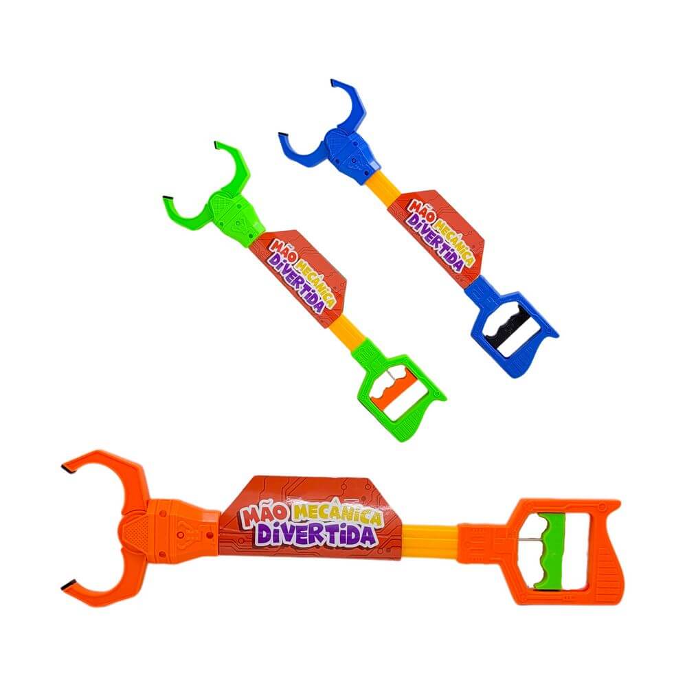 BRACO MECANICO DIVERTIDO 45CM JR0365 MAO MECANICA DIVERTIDA JR0365, MAO MECANICA, GARRA, BRINQUEDOS, INFANTIL Brinquedos