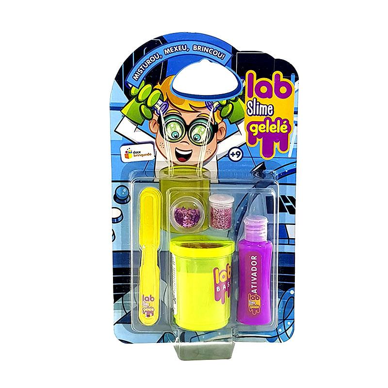 SLIME GELELE LAB SLIME 3476/3487 GELELE LAB SLIME, FABRICA SLIME, SLIME COLORIDA GLITTER, SLIME GLITTER Brinquedos