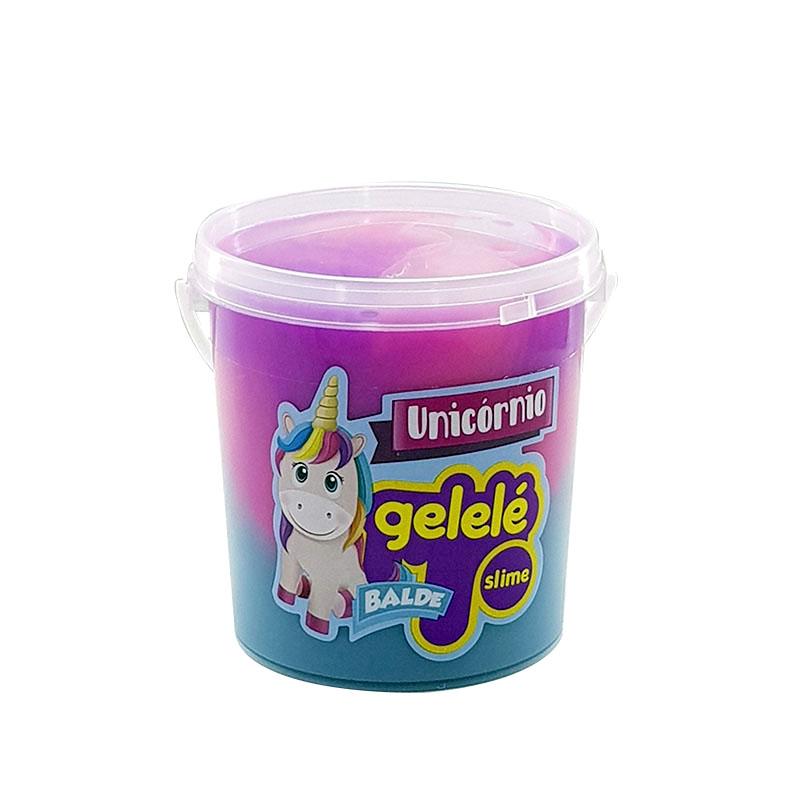 SLIME GELELE 457G UNICORNIO BALDE 3463 GELELE SLIME BALDE UNICORNIO, SLIME COLORIDA, BALDE SLIME 475G, SLIME Brinquedos