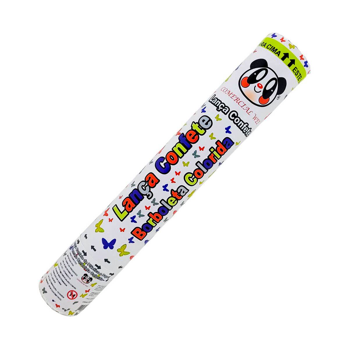 LANCA CONFETE BORBOLETA 30CM LAN-BOR LANCA CONFETE BORBOLETA 30CM LAN-BOR, LANCA CONFETE, CONFETE BORBOLETA, CONFETE COLORIDO, FESTA, 30CM, CARNAVAL Brinquedos