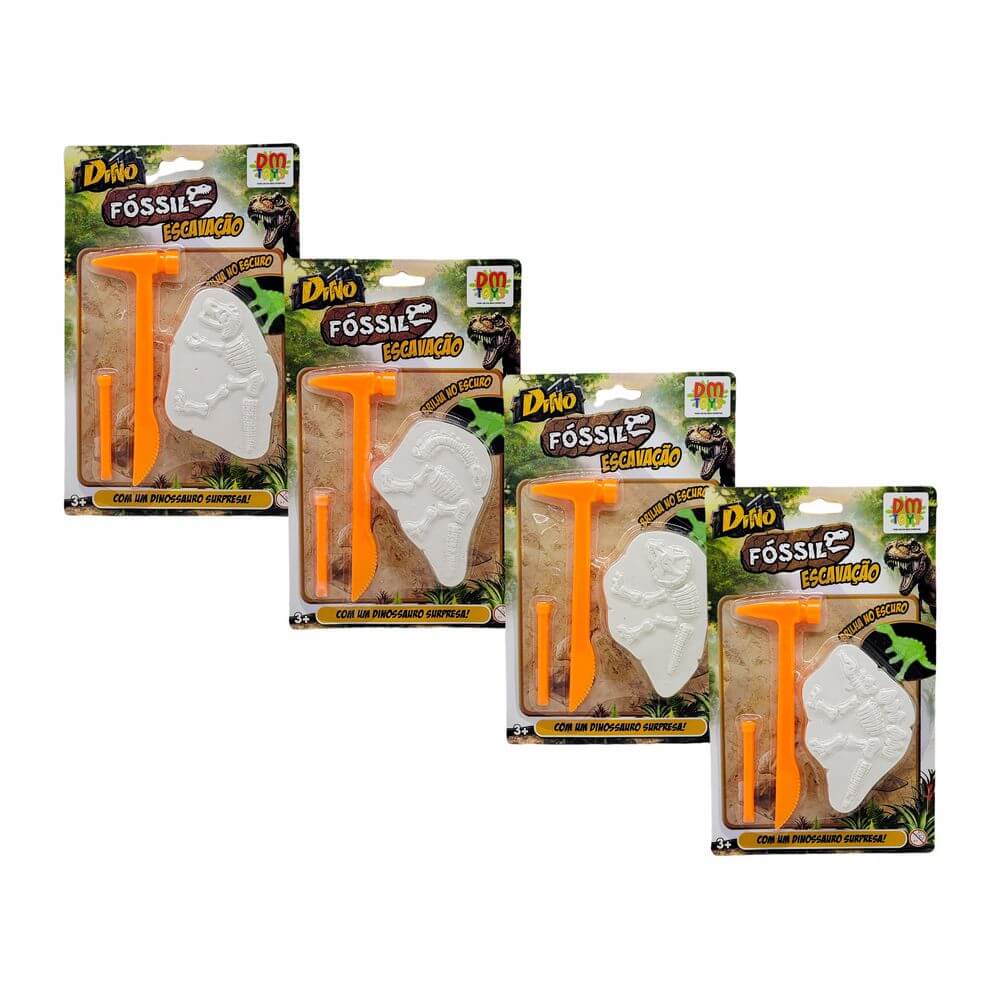 BRINQUEDO DINO FOSSIL 24X15CM DMT5753 BRINQUEDO DINO FOSSIL DMT5753, DINO, DINOSSAURO, FOSSIL, FOSSIL DINO, DINO FOSSIL ESCAVACAO, BRINQUEDO FOSSIL, BRINQUEDOS Brinquedos