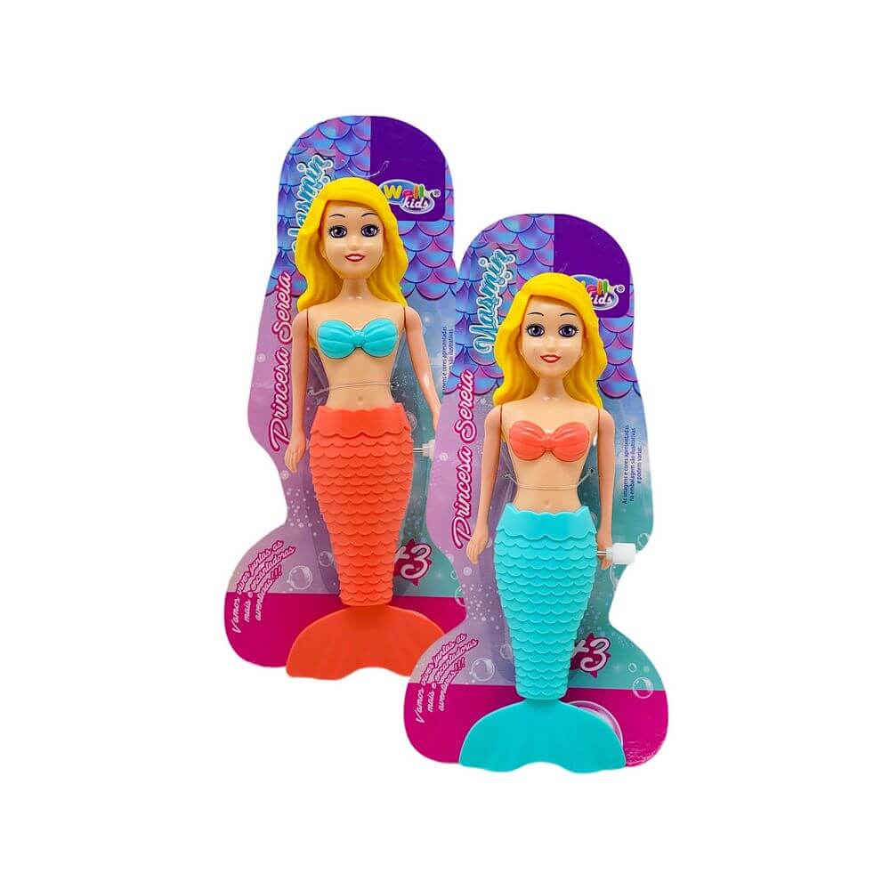 BONECA FADA SEREIA MAGGIE 18CM WB12494 BONECA SEREIA MAGGIE WB12494, BONECA, BONECA SEREIA, SEREIA MAGGIE, BONECA A CORDA, BRINQUEDOS Brinquedos