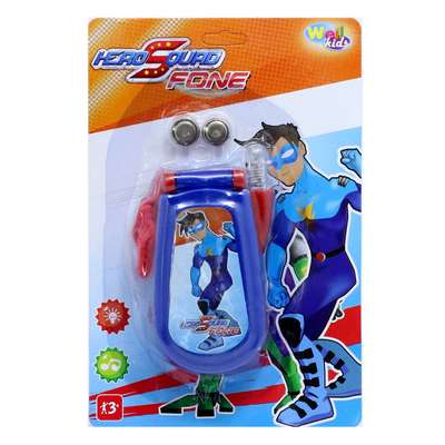 CELULAR C/ SOM HERO SQUAD WBU2864 Brinquedos