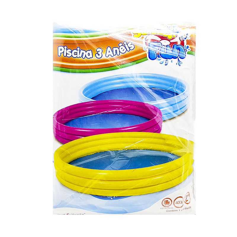 PISCINA 400L 3 ANEIS WS50231 PISCINA INFLAVEL 3 ANEIS 400L, PISCINA INFLAVEL INFANTIL, PISCINA INFLAVEL DECORADA, PISCINA INFLAVEL REDONDA Brinquedos