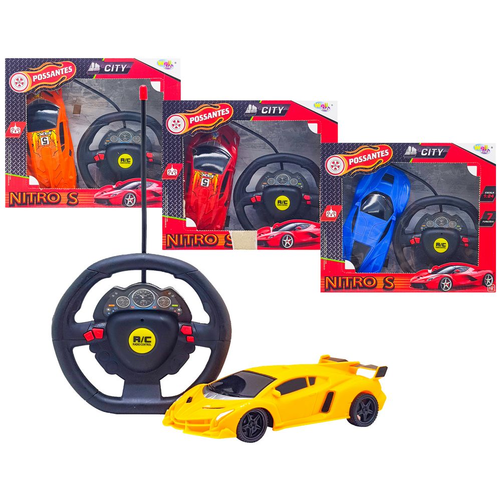 CARRO C/ CONTROLE POSSANTES 26CM WB5829 CARRO C/ CONTROLE POSSANTES WB5829, CARRO COM CONTROLE REMOTO POSSANTES, CARRINHO CONTROLE REMOTO, CARRINHO NITRO S, CARRO CONTROLE REMOTO NITRO S, CARRO CONTROLE REMOTO VOLANTE, CARRO Brinquedos