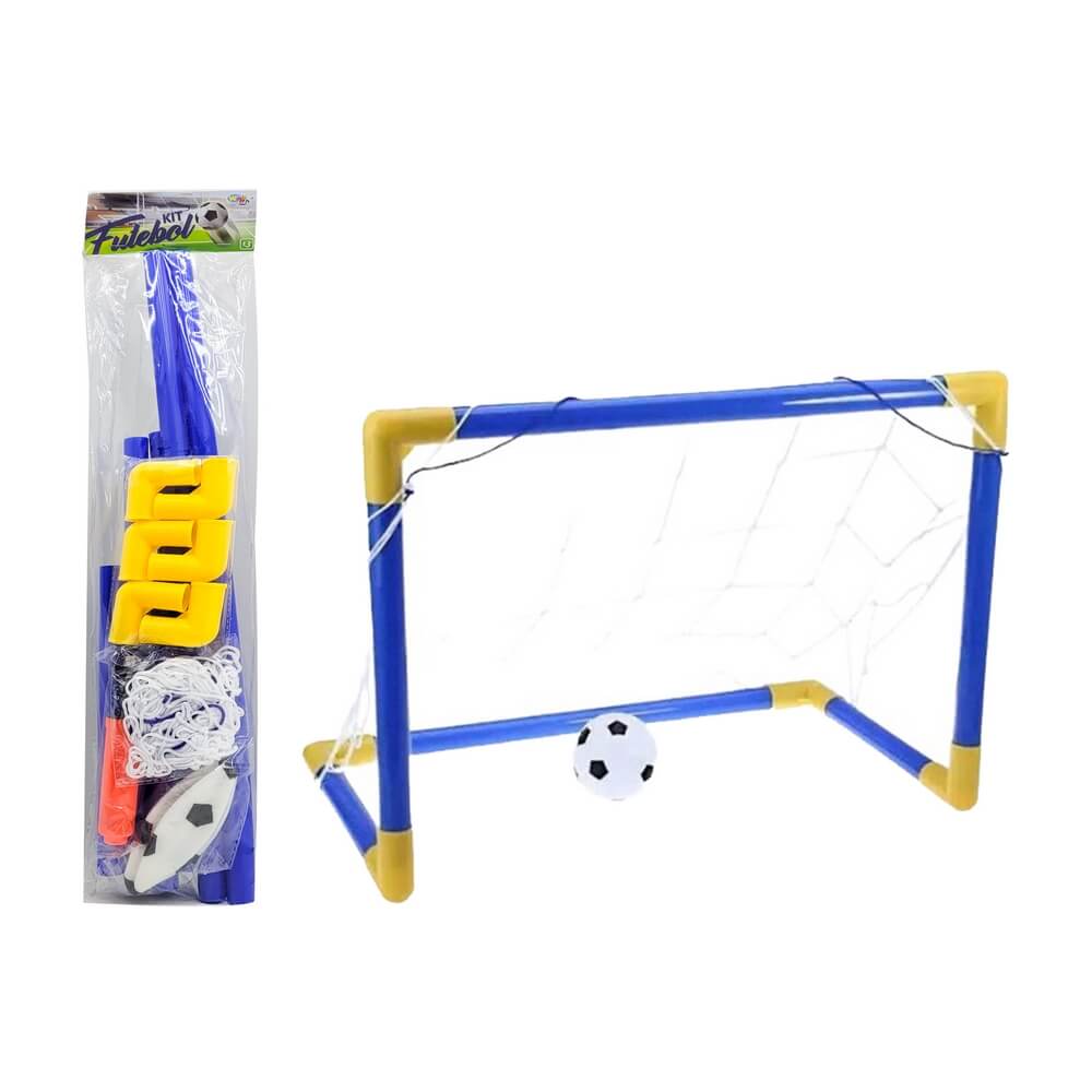 KIT FUTEBOL GOL WB5841 KIT FUTEBOL GOL WB5841, KIT FUTEBOL, GOL PLASTICO, GOL BRINQUEDO, GOL Brinquedos