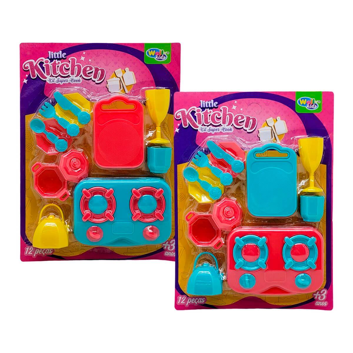 KIT COZINHA SUPER COOK 29X22CM WB12035 KIT COZINHA SUPER COOK WB12035, COZINHA, KIT COZINHA, SUPER COOK, BRINQUEDOS Brinquedos