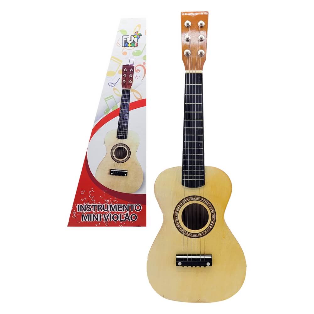 INSTRUMENTO VIOLAO MUSICAL PD-69950-2 MINI VIOLAO MUSICAL PD-69950-2, MINI VIOLAO MUSICAL, VIOLAO MUSICAL PLASTICO, VIOLAO PLASTICO, VIOLAO Brinquedos