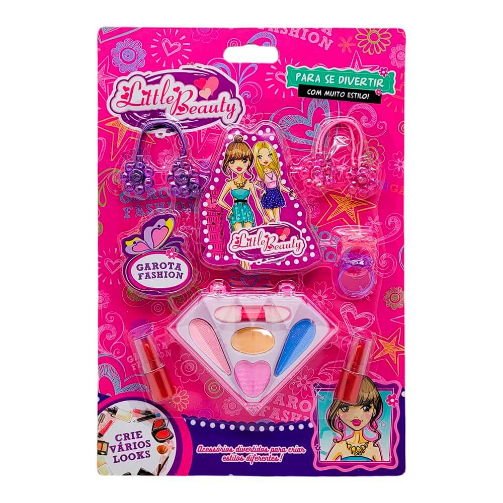KIT MAQUIAGEM P/ BONECA 24X17CM PD-41103 KIT MAQUIAGEM P/ BONECA PD-41103, MAQUIAGEM, KIT MAQUIAGEM, MAQUIAGEM PARA BONECA, MAQUIAGEM INFANTIL, BRINQUEDOS Beleza & Saude