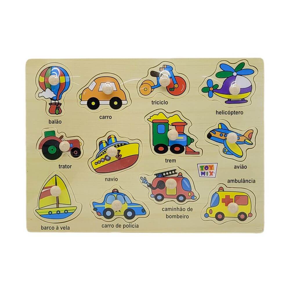BRINQUEDO  DE MADEIRA DE ENCAIXE 336.46.927 ENCAIXE DIVERTIDO 336.46.927, ENCAIXE, ENCAIXE DIVERTIDO, BRINQUEDO DIDATICO, VEICULOS Brinquedos