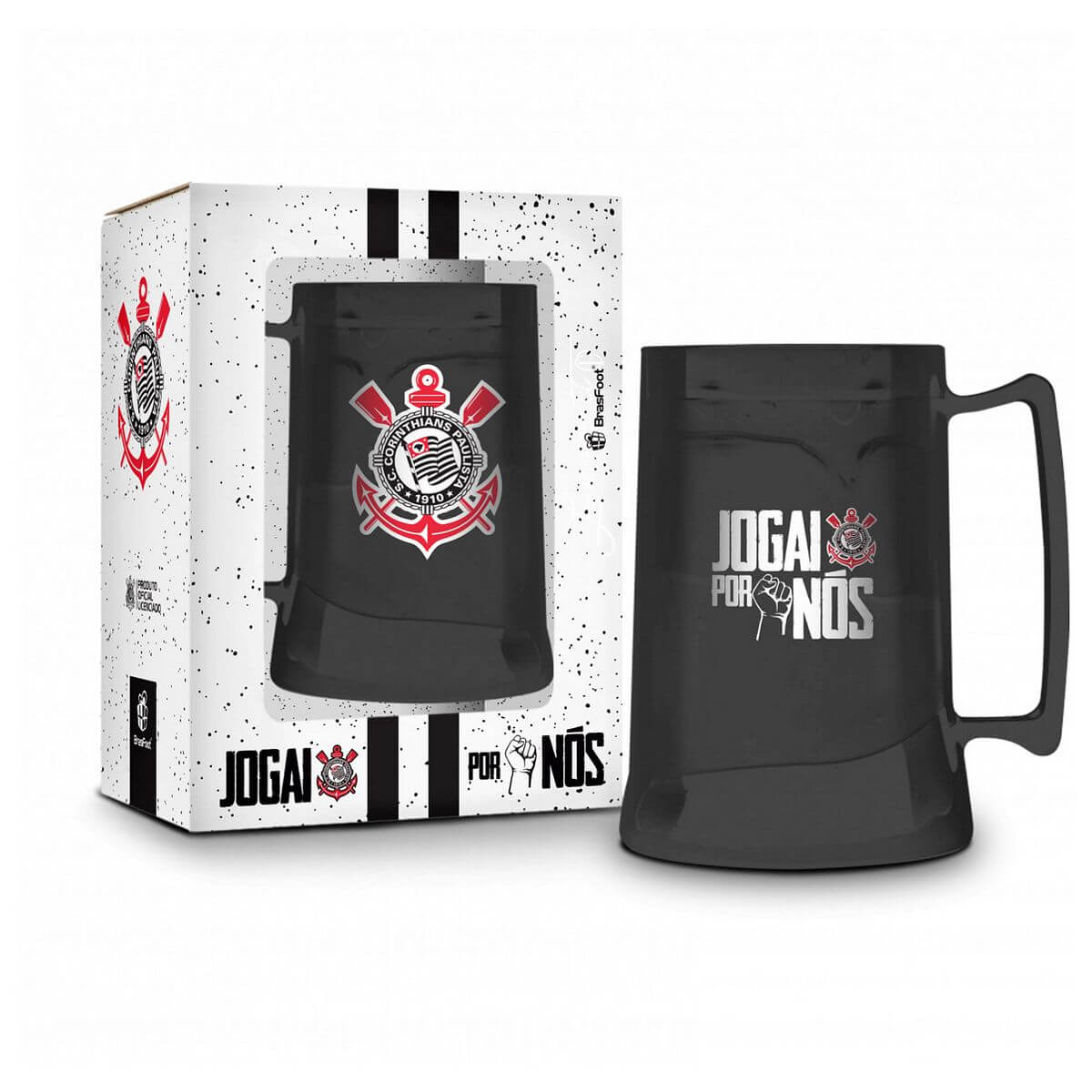 CANECA CORINTHIANS GEL CONGELAVEL COLECAO 300 ML LICENCIADO CANECA CORINTHIANS GEL CONGELAVEL COLECAO 300 ML LICENCIADO, CANECA GEL CONRINTHIANS, CANECA CORINTHIANS BRASFOOT, CANECA TIMAO, CANECA GEL, CANECA Times de Futebol