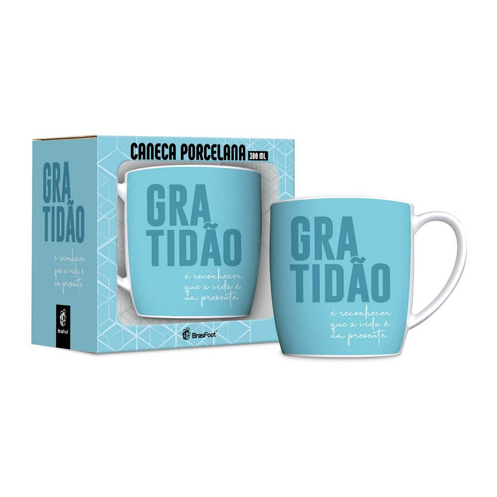 CANECA BRASFOOT 360ML GRATIDAO 13114 CANECA PORCE. 300ML GRATIDAO 13114, CANECA, CANECA PORCELANA, CANECA BRASFOOT, CANECA DECORADA, CANECA PORCELANA URBAN GRATIDAO E RECONHECER Cozinha